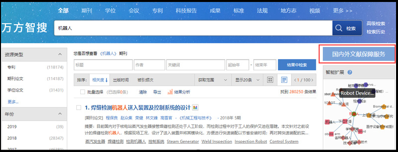 万方数据库